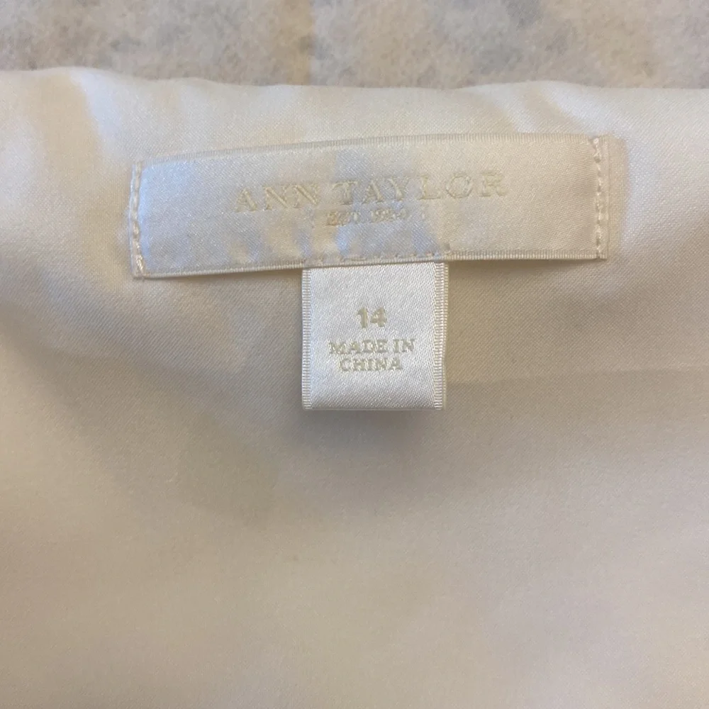 Ann Taylor strapless dress Size 14 - Picture 4 of 8